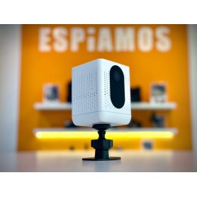 Mini Telecamera WiFi Bianca | Visione Notturna e Rilevamento del Movimento

