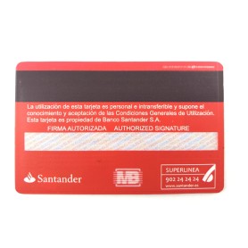 Gravador de áudio espião em cartão de crédito personalizado | ESPIAMOS®