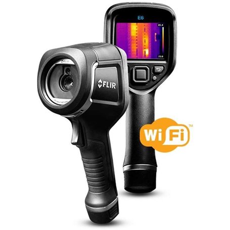 Caméra thermique FLIR E6-XT avec technologie WiFi et MSX - ESPIAMOS®