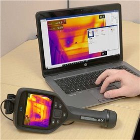 Câmera termográfica FLIR E86 com MSX e resolução de 464x348 px