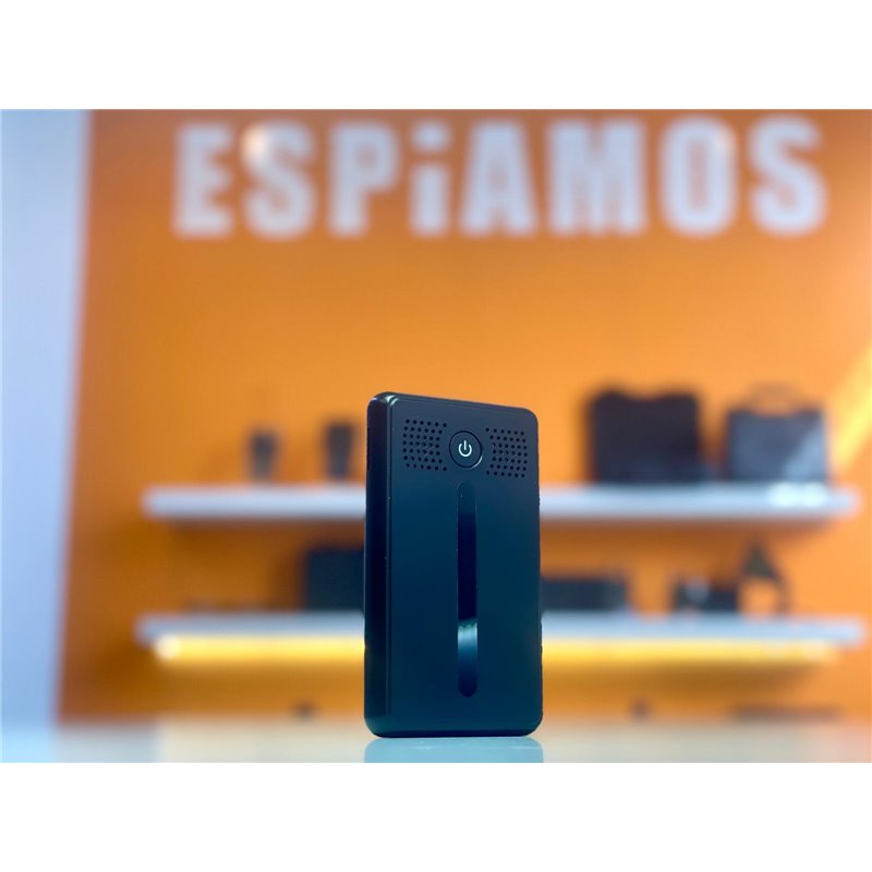 Microfone espião WIFI com gravador de voz
