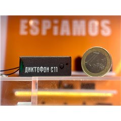 Soroka 11E - Enregistreur espion avec autonomie de batterie de 236 h et VAS | NOUS ESPIONS®