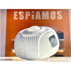 Detector de fumaça com câmera WiFi e visão noturna oculta | ESPIAMOS®