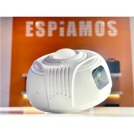 Detector de fumaça com câmera WiFi e visão noturna oculta | ESPIAMOS®