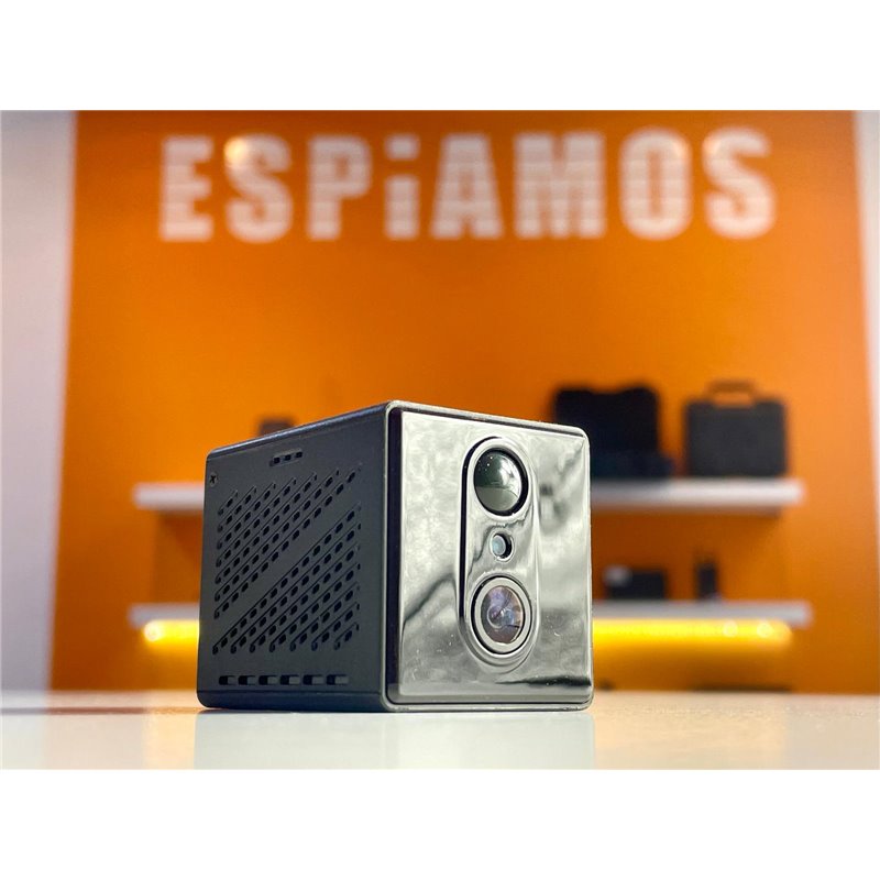 Mini caméra WiFi carrée 2K avec détection PIR et stockage de 512 Go Mini caméra WiFi carrée 2K avec détection PIR et stockage de 512 Go