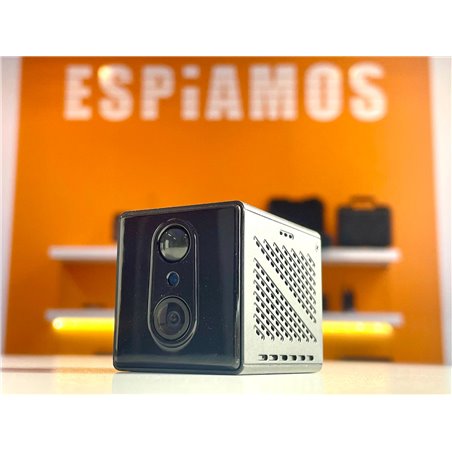 Mini Câmera Espiã em Forma de Cubo com Detecção PIR e 512GB - ESPIAMOS®