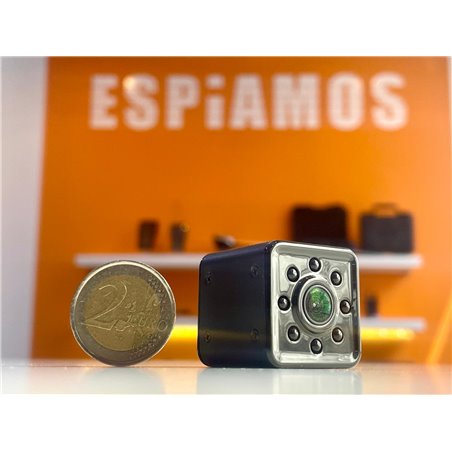 MICRO CÂMERA ESPIÃ wi-fi 1080p com 512Gb IR 【2025】Espiamos.com