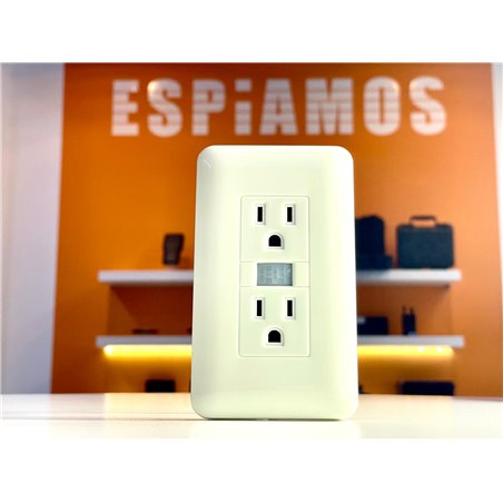 Plugue espião PV-SK10 com câmera oculta Full HD | ESPIAMOS®