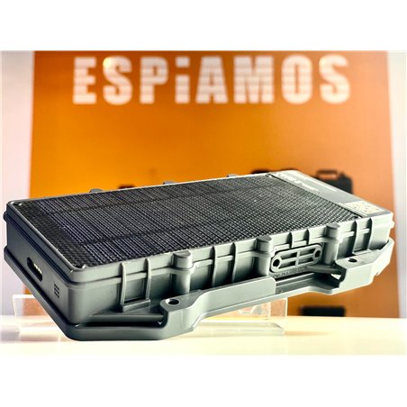 Localizador GPS 4G com carregamento solar para veículos | ESPIAMOS®