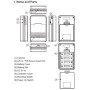PV-BX12-Box mit spion-kamera 5MP Full HD 60 FPS und externer