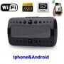 Despertador espía WIFI con visión nocturna Full HD 1080p autonomía ilimitada Despertador espía WIFI con visión nocturna Full HD 1080p autonomía ilimitada