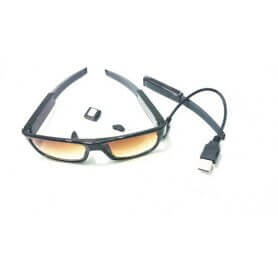 Gafas espía con cámara oculta HD 720P con bateria intercambiable
