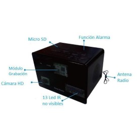 Spy camera Orologio radio Sveglia per ANDARE a PIR 【2025】