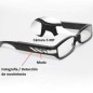 Gafas con CAMARA OCULTA Full HD 1080p 80 minutos de autonomía Gafas con CAMARA OCULTA Full HD 1080p 80 minutos de autonomía