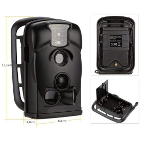  Noire, appareil photo 12MP HD 720p 940nm avec détection de