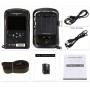 Black camera 12MP HD 720p 940nm with motion detection【2020】
