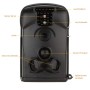 Black camera 12MP HD 720p 940nm with motion detection【2020】