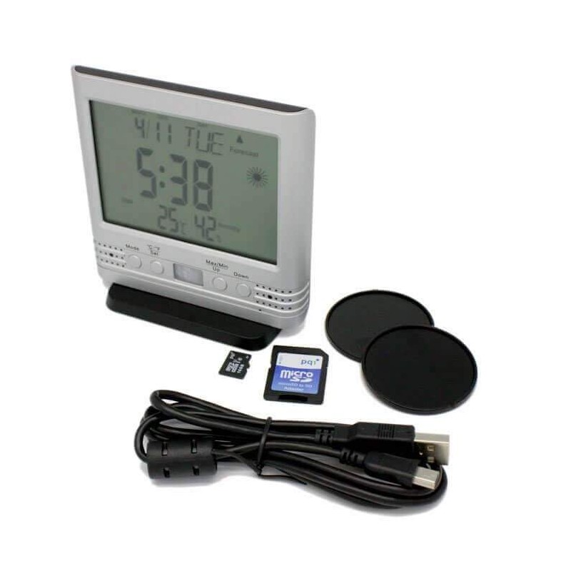 Spy camera in weather station LawMate PV TM10FHD【2020】