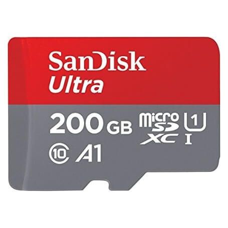 Tarjeta de memoria Micro SD 200Gb