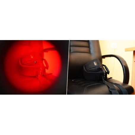 Detector de câmera com tela LCD