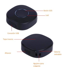 Mini Localizador GPS para crianças 2G portátil【2025】 ESPIAMOS