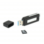 Voice recorder hidden in USB spy plus 200Gb 6 hours Voice recorder hidden in USB spy plus 200Gb 6 hours