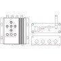 DVR receiver wireless 2.4 GHz 32GB, and 4 channels DVR receiver wireless 2.4 GHz 32GB, and 4 channels