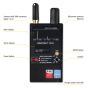 Detector cameras and hidden microphones iProtect 1216【2020】
