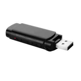 USB espião Full HD 1080p com visão noturna e detecção de