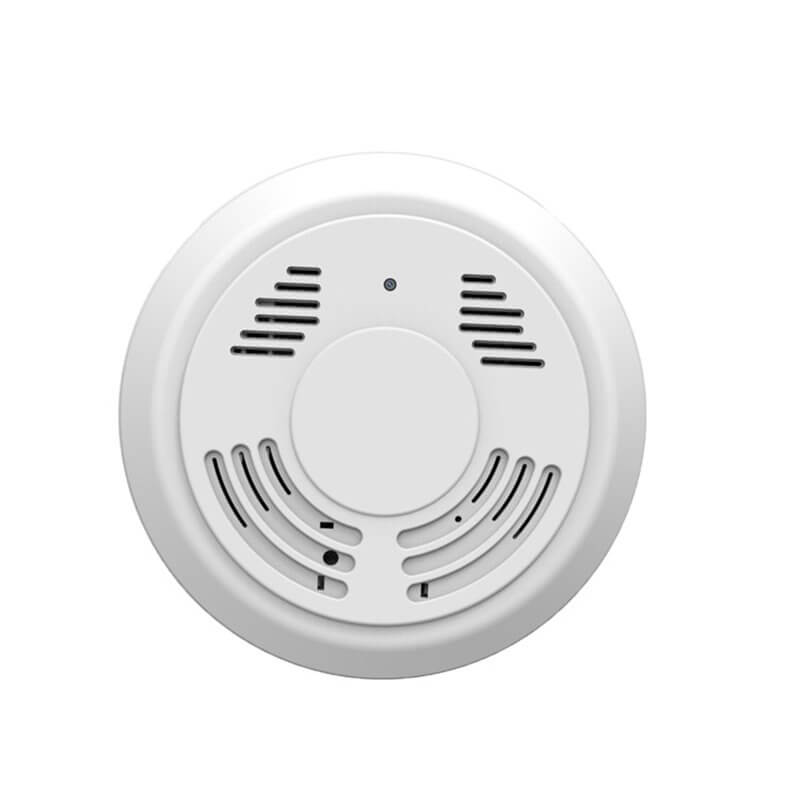 grabar casa con cámara en detector de humos