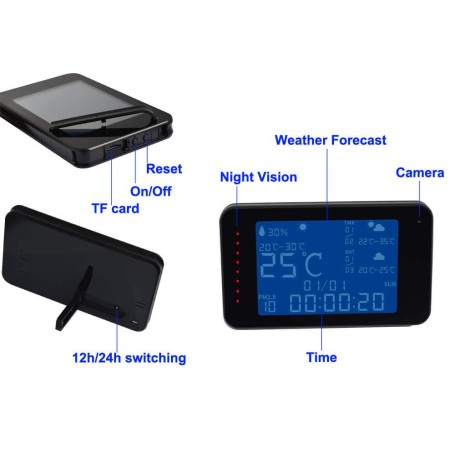 Weather station sales hidden camera