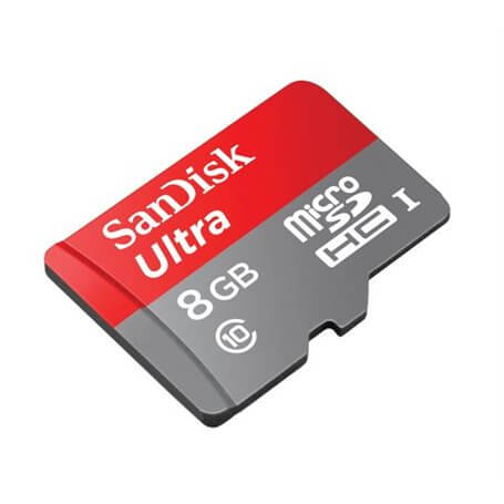 Cartão de memória Micro SD 8 Gb