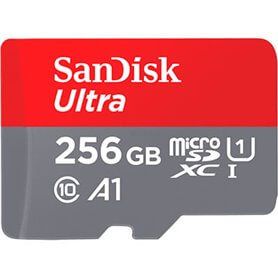 Cartão de memória Micro SD de 256 Gb