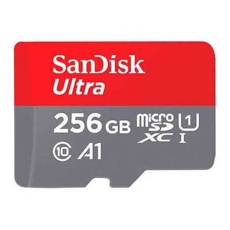 Cartão de memória Micro SD de 256 Gb