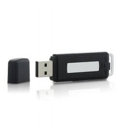 Voice rekorder versteckte USB-4GB-48 stunden 【2023】Espiamos.com