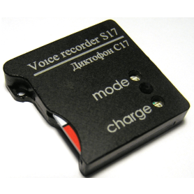 Soroka 17E - Enregistreur espion avec autonomie de batterie de 60 h et microphone MEMS