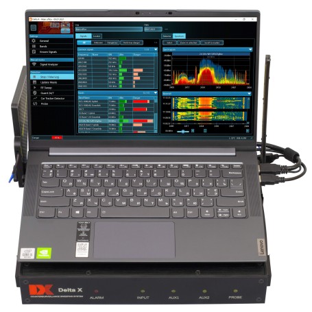 Sistema di spazzamento portatile Delta X G2-12 TSCM 【2023】Espiamos.com