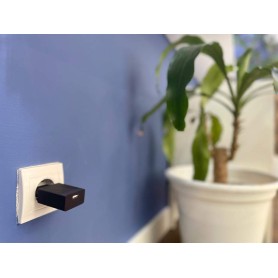 Gravador de voz oculto em adaptador de viagem real 5V 2A 【2025】