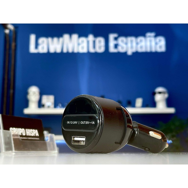 Cámara Espía Oculta Micrófono Wifi Discreto Cargador Usb