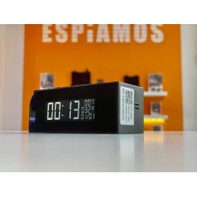 Réveil avec Caméra Espion IP WIFI IR 256 go 【2025】Espiamos.com