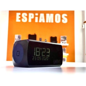 HD 1080P Smart Home Wi-Fi IP Spy Clock - Discreet Surveillance, Long Duration