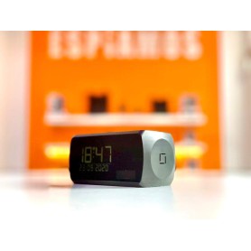 Horloge espionne HD 1080P Smart Home Wi-Fi IP - Surveillance discrète et durable