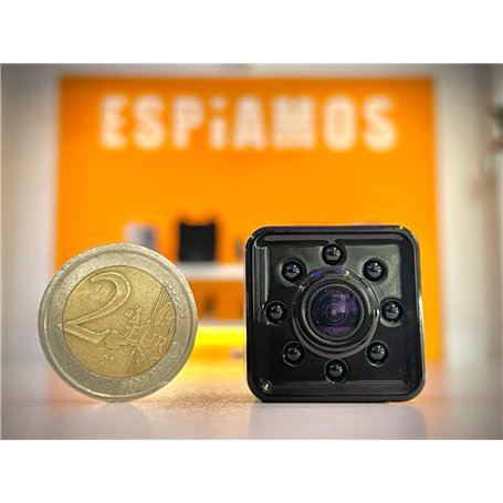 MICRO CAMARA ESPIA WIFI 1080p 512Gb con IR 【2024】Espiamos.com