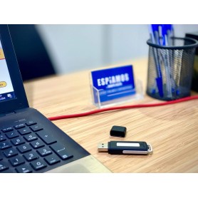 Voice rekorder versteckte USB-4GB-48 stunden 【2024】Espiamos.com