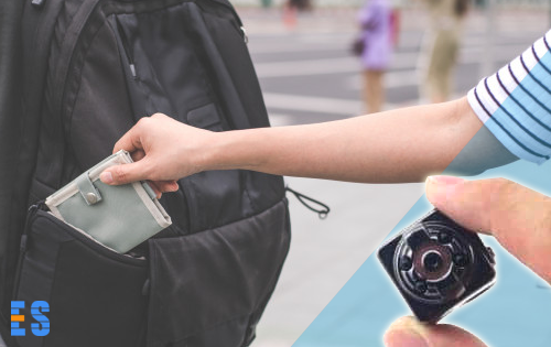 record on public roads with spy camera