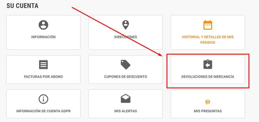 Derecho desestimiento cliente