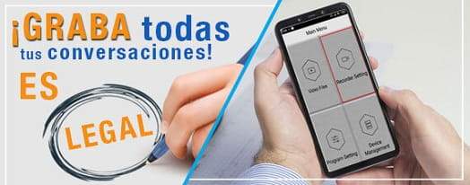 grabar conversaciones es legal
