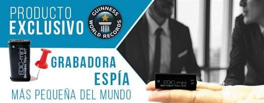 mini grabadora espia mas pequeña del mundo